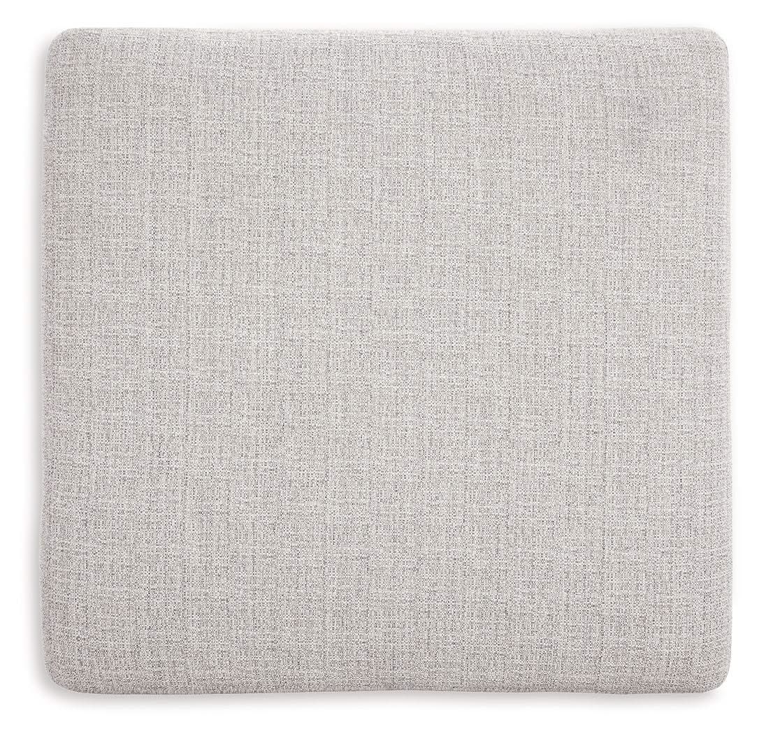 Koralynn - Oversized Accent Ottoman - Stone