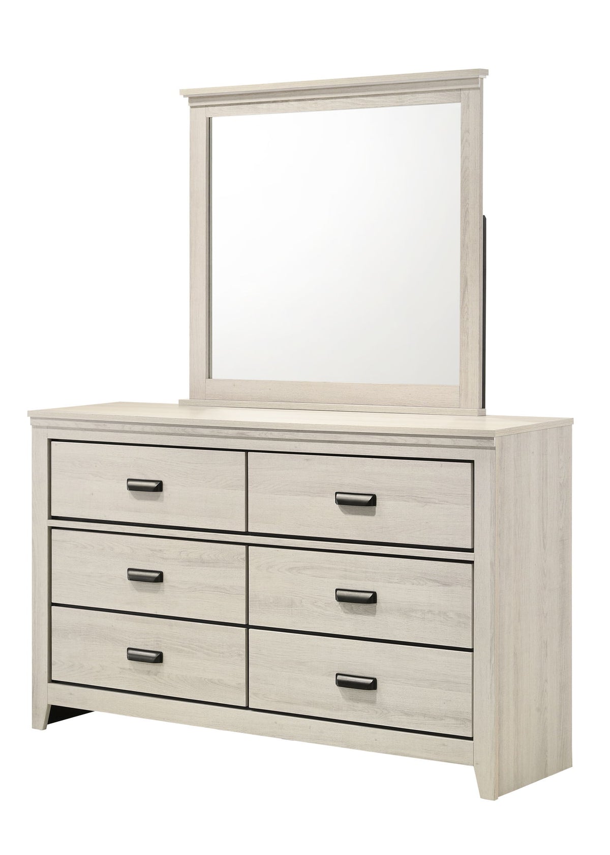 Carter - Queen 5 Piece Bedroom Set - White