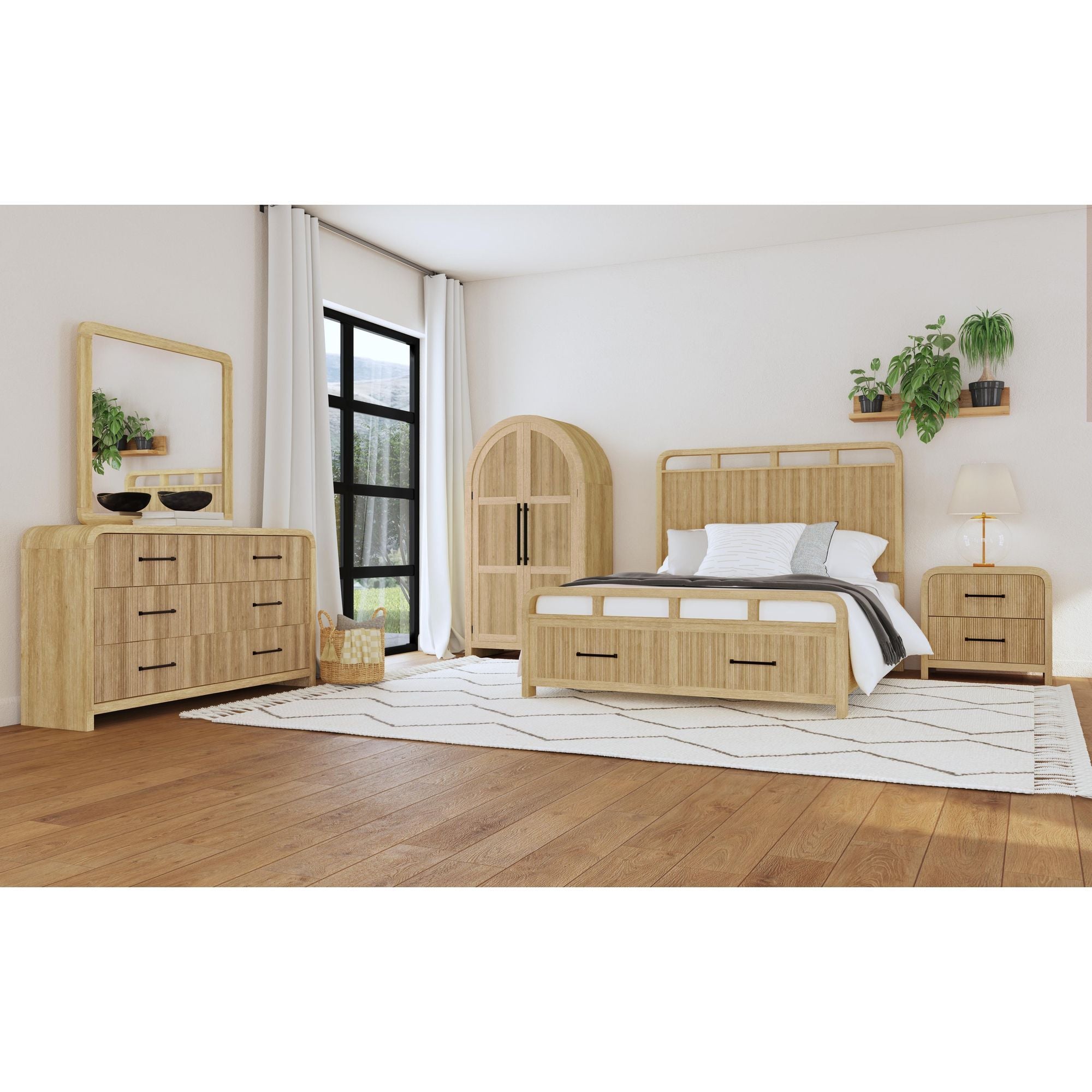 Ridgemont - 2-Drawer Nightstand With USB