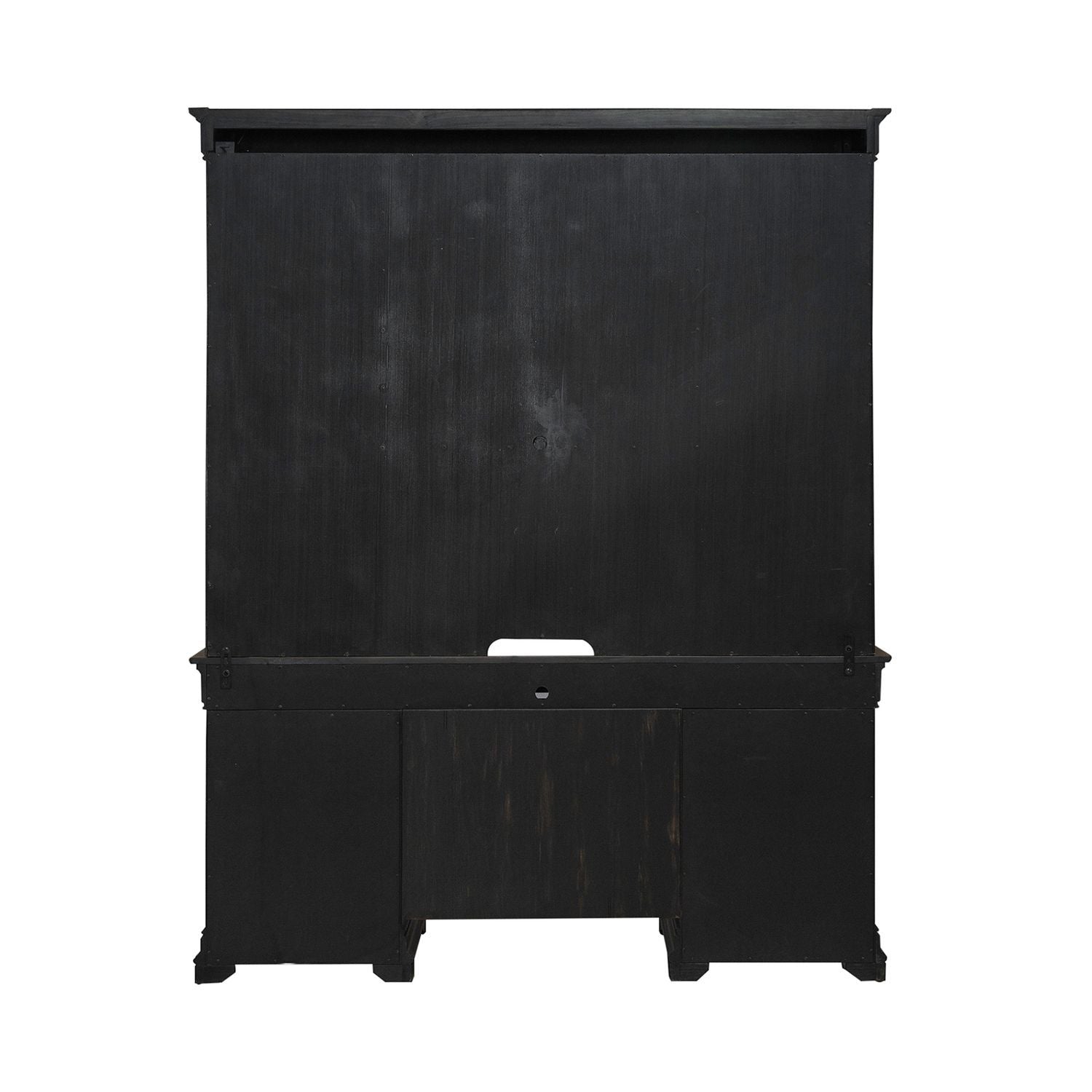 Meritage - Credenza & Hutch - Aged Charcoal