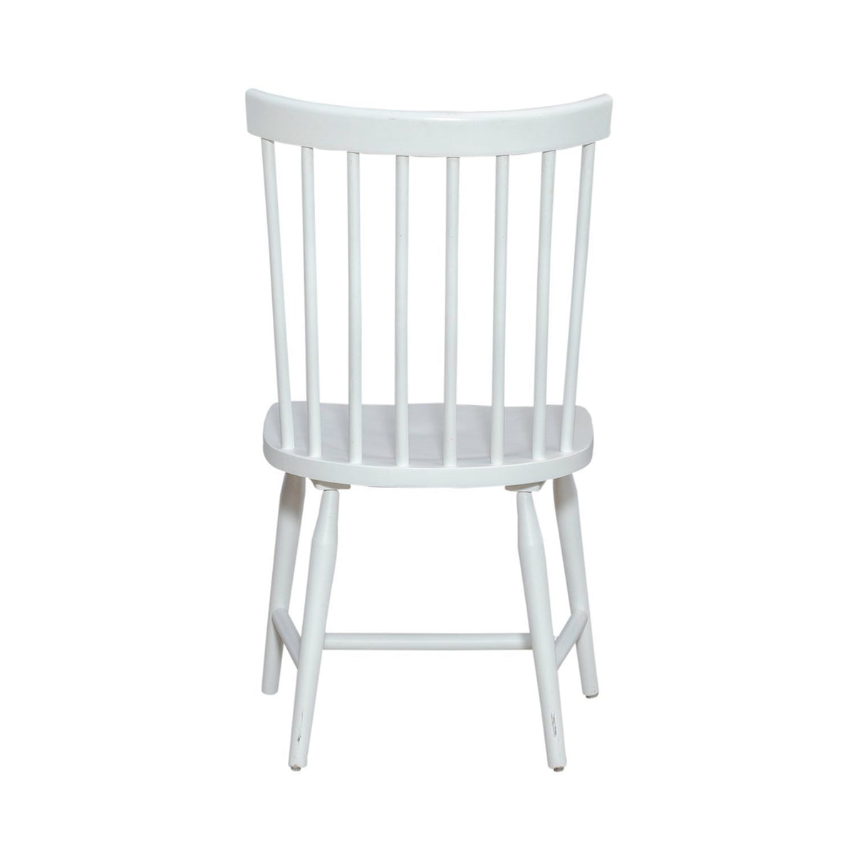 Palmetto Heights - Spindle Back Side Chair - Shell White & Driftwood