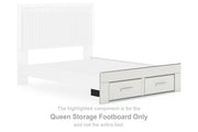 Zuraleus - Queen Storage Footboard - White