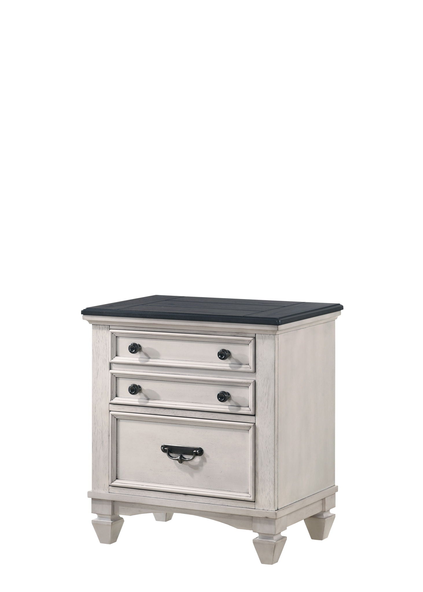 Sawyer - Queen 4 Piece Bedroom Set - Antique White