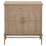 Arun - 2-Door Accent Cabinet - Light Brown