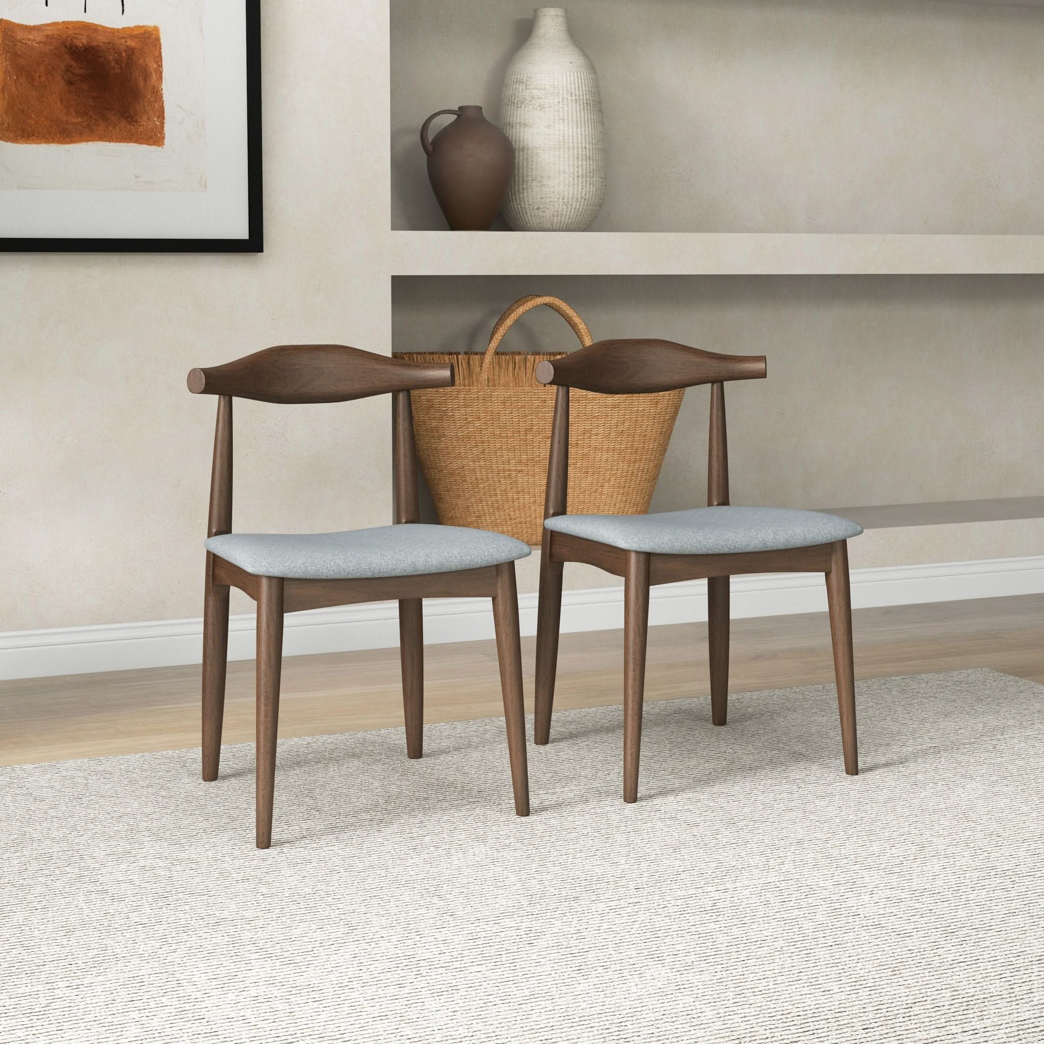 Brooklyn - Dining Chairs (Set of 2) - Gray