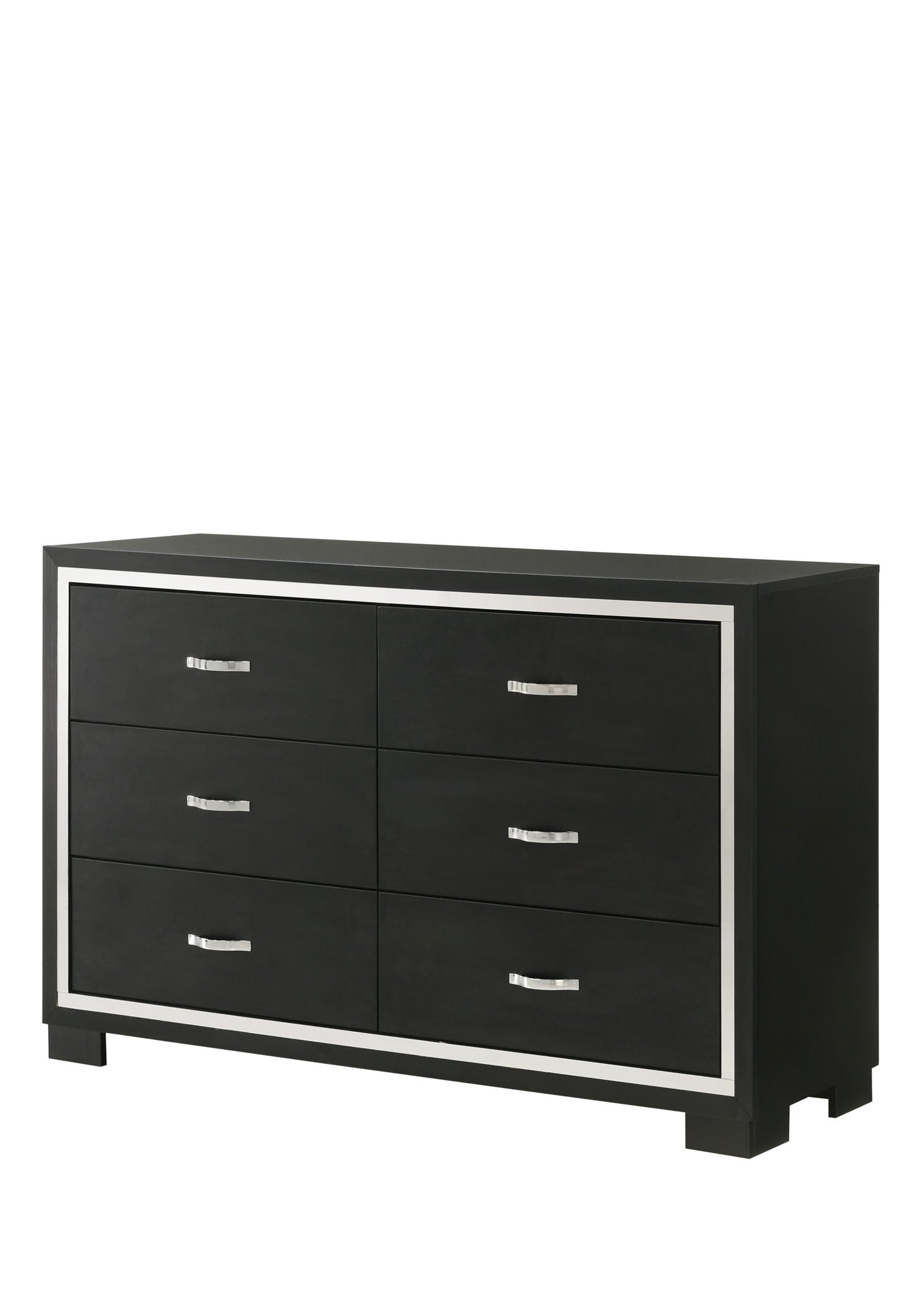 Gennro - King 4 Piece Bedroom Set - Black