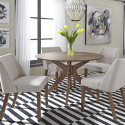 Space Savers - Round Pedestal Table - Walnut