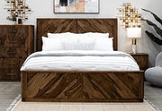 Deepika Brown Mango/Teak Queen/King Bed