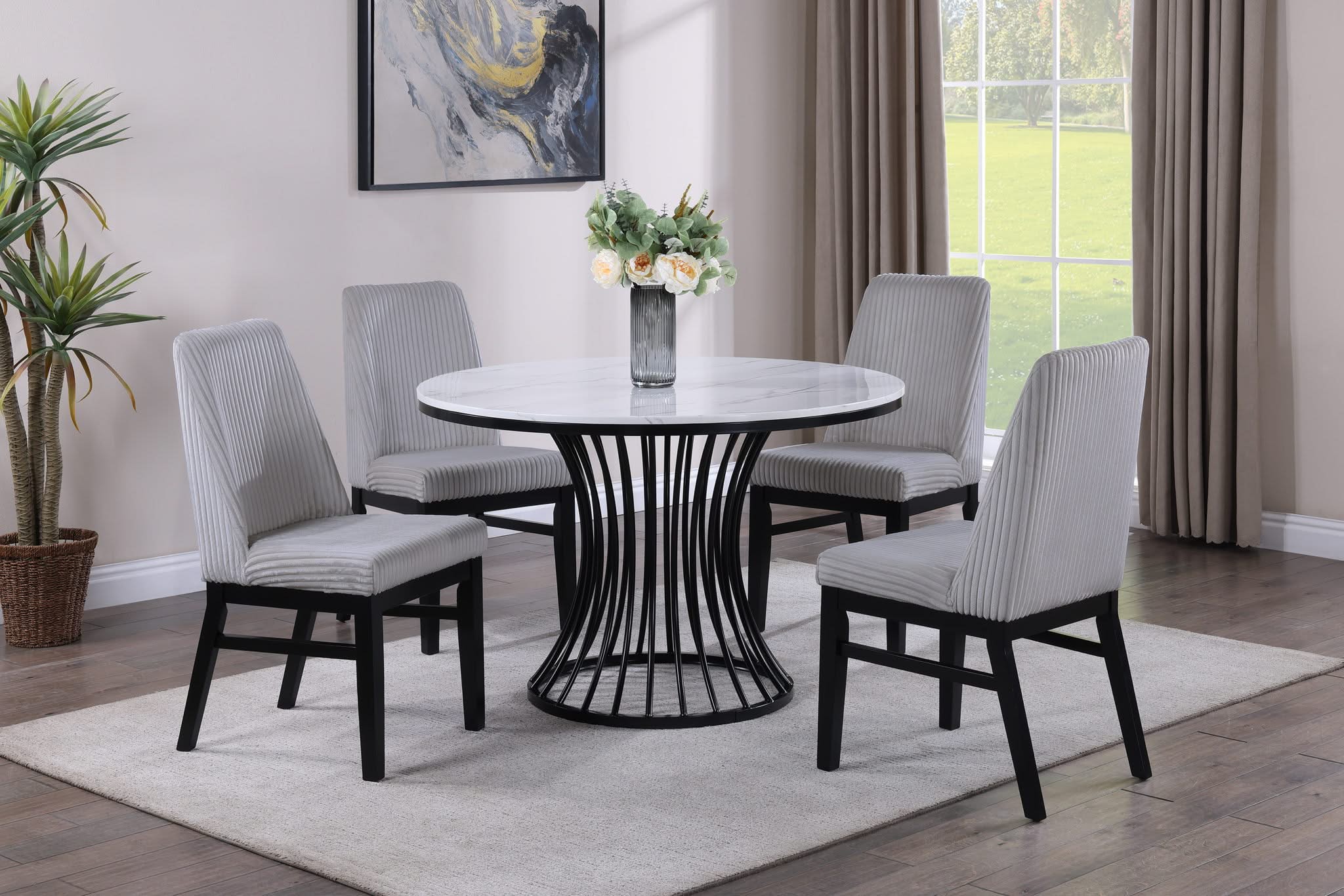 Hadley - Side Chair (Set of 2) - Light Gray