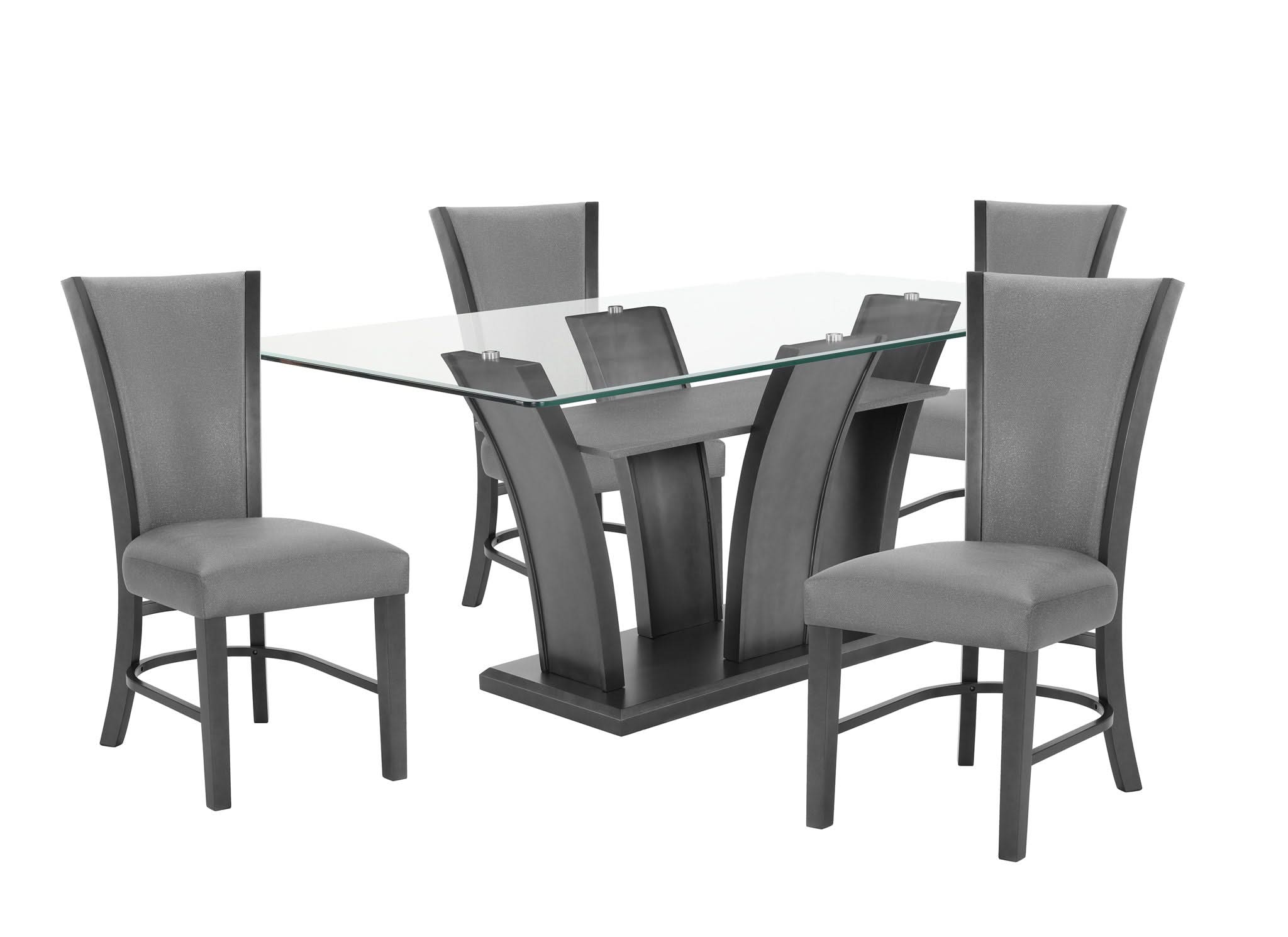 Camelia - 5 Piece Dining Room Set - Gray