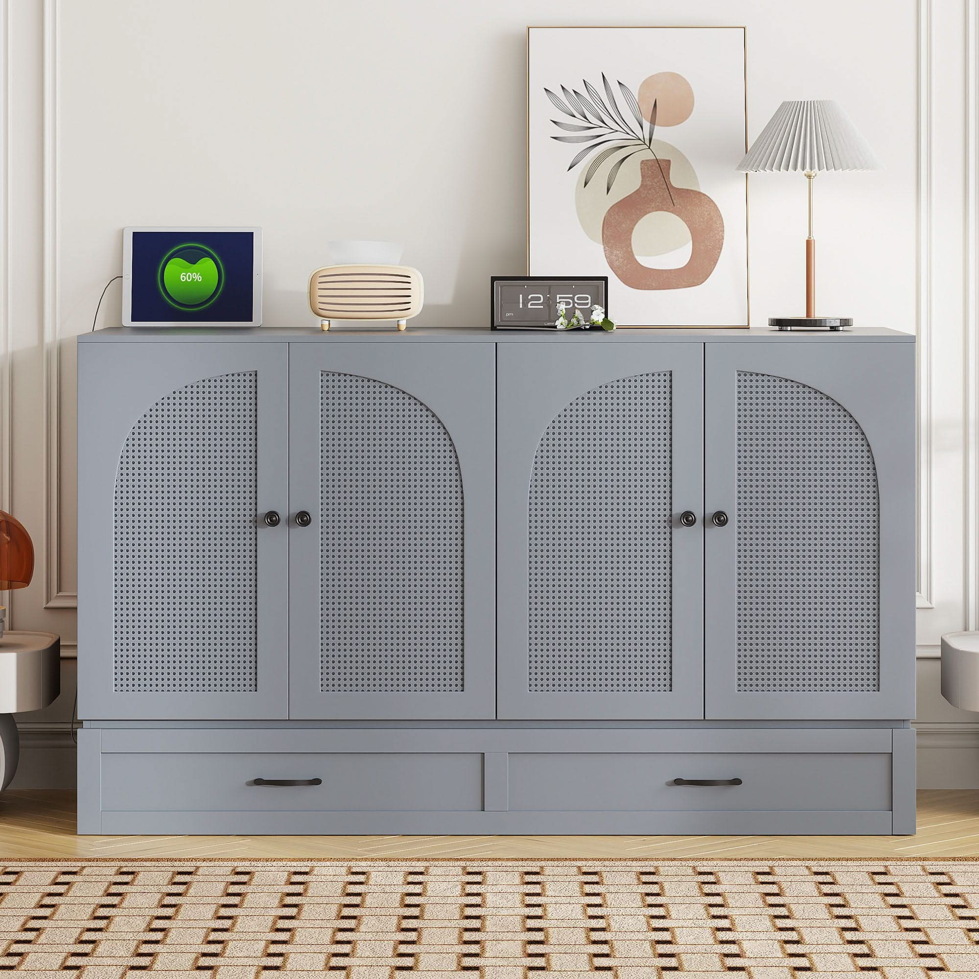 Murphy Bed With Large Drawers