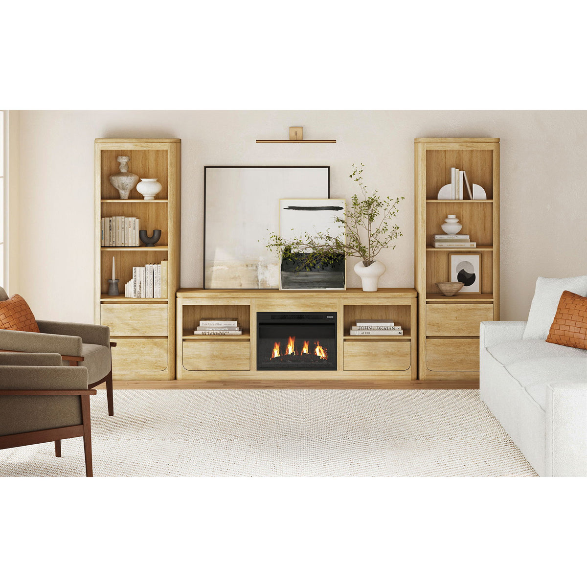 Rosalie - Entertainment Unit With 71" TV Console