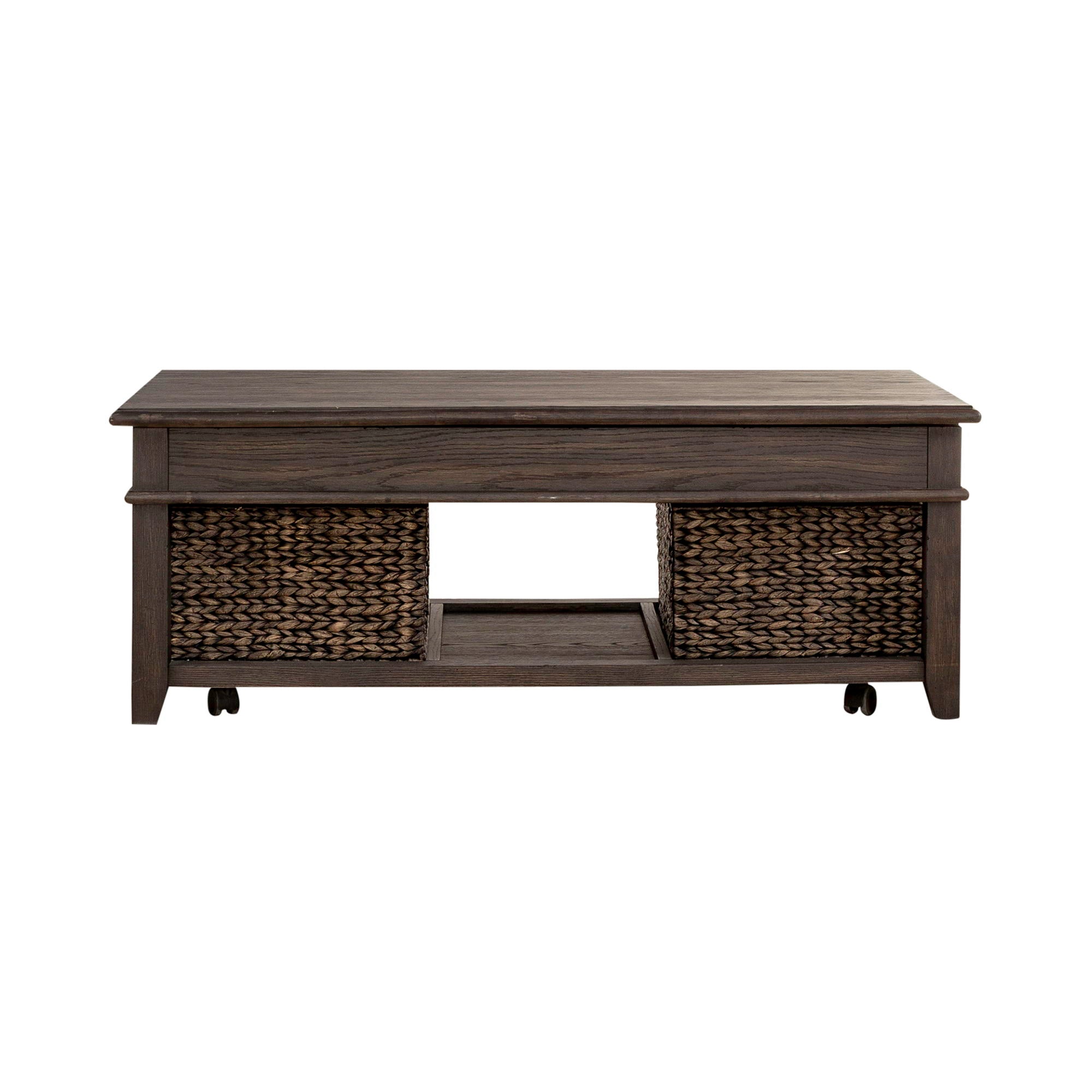 Mill Creek - Lift Top Cocktail Table - Peppercorn