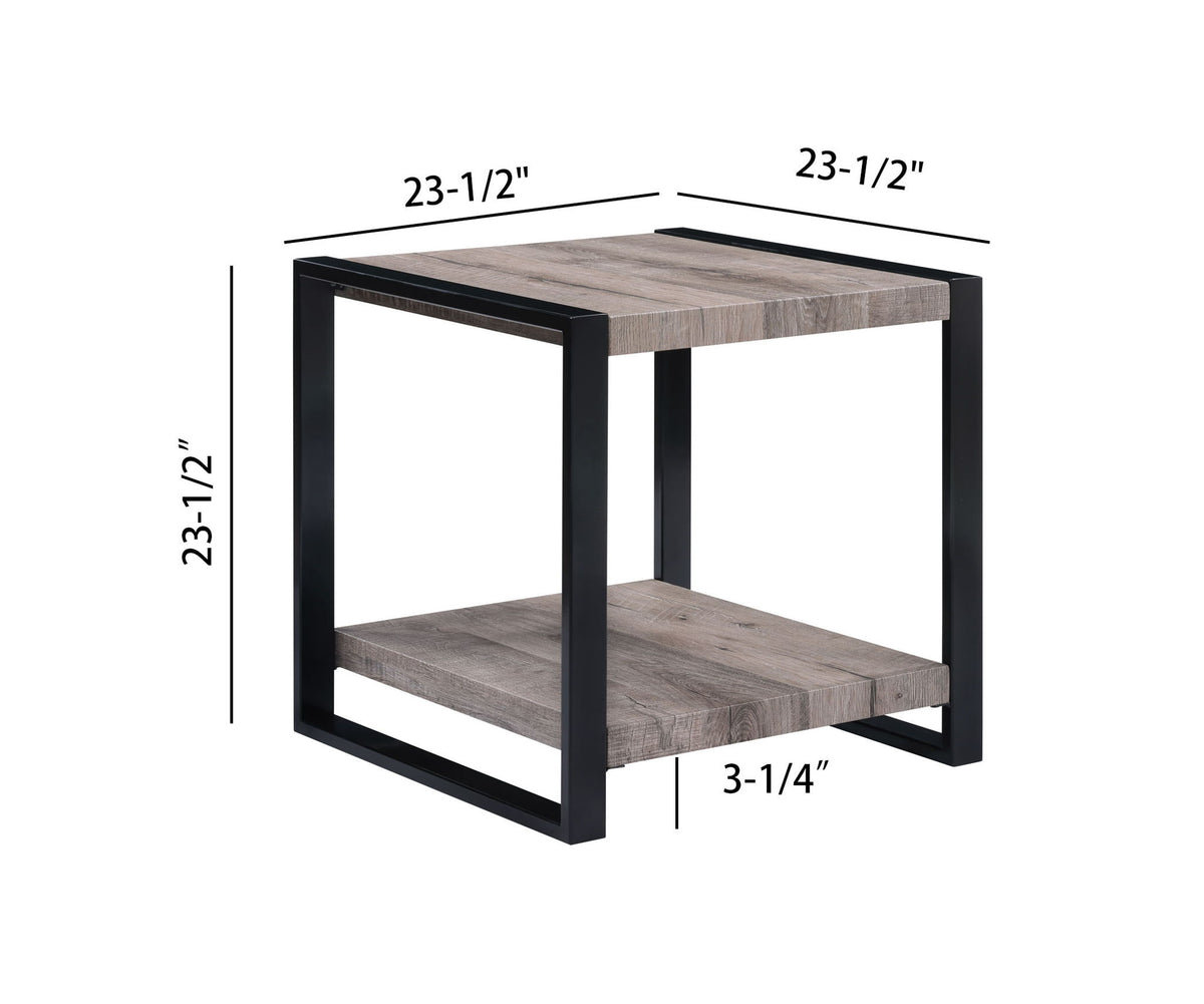 Mildred - Table Set (Coffee & 2 End Tables) - Light Brown