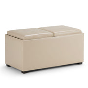 Avalon - 5 Piece Storage Ottoman, Contemporary