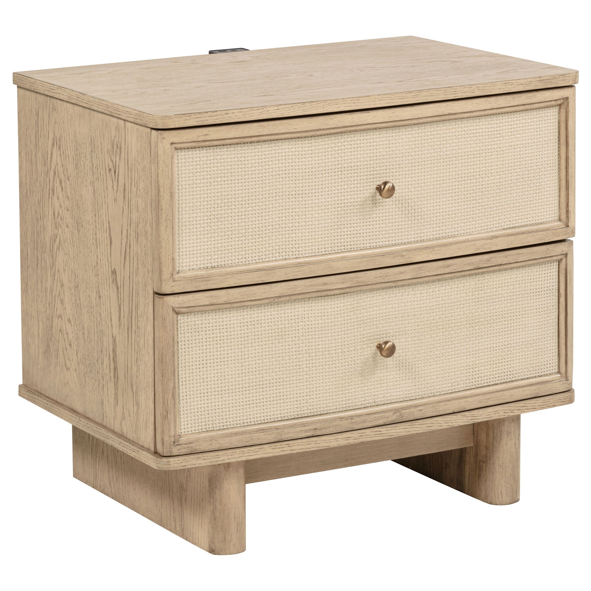 Kailani 5-piece California King Bedroom Set Beige Oak