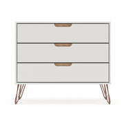 Rockefeller - 3 Drawer Dresser - Off White