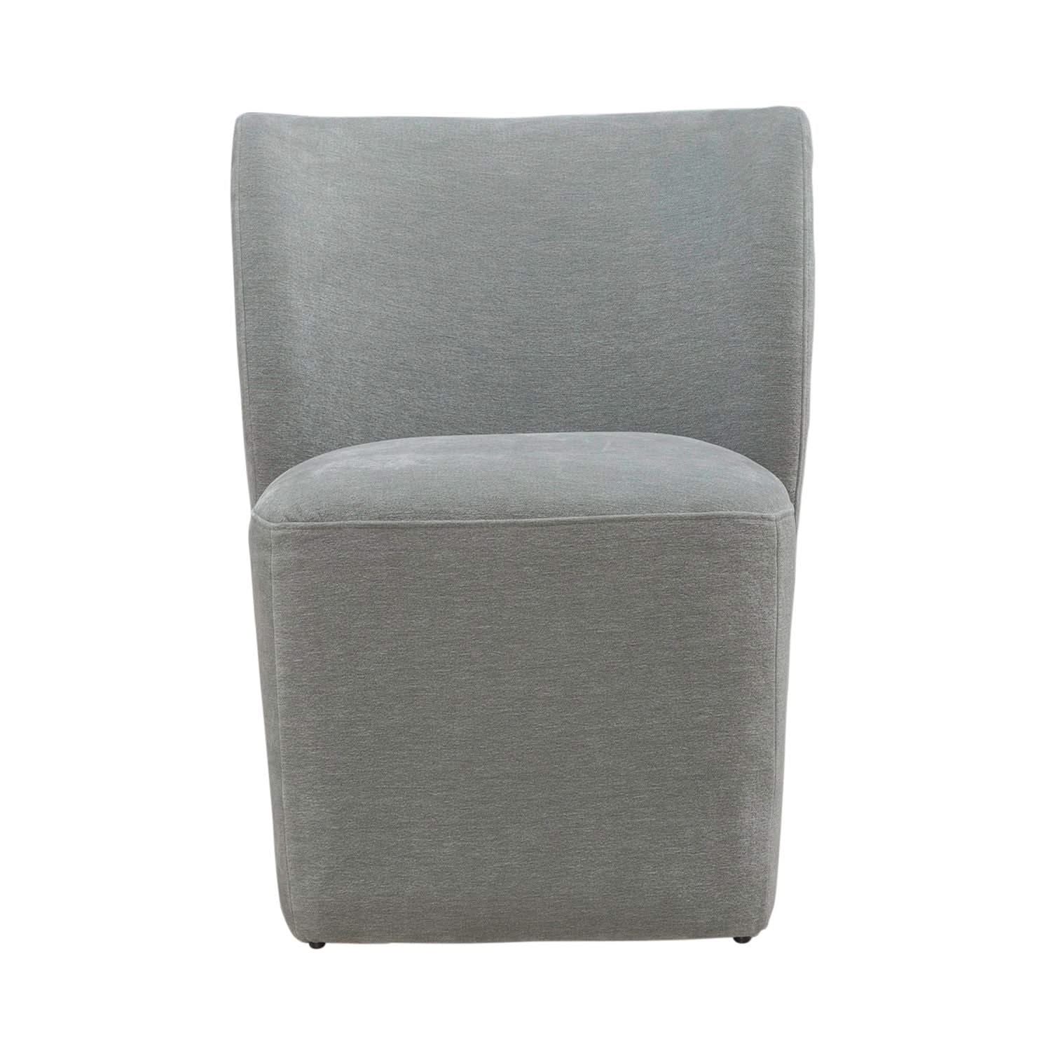 Accent Dining - Dining Chair With Casters Accent