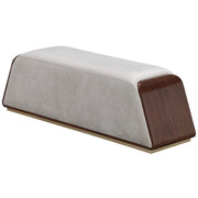 Houston - Accent Bench - Porcini / Walnut