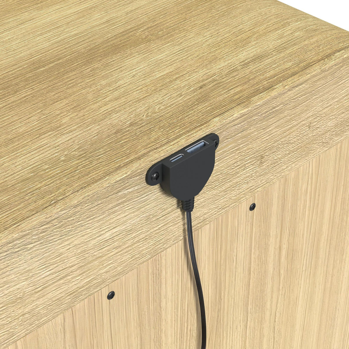 Ridgemont - 2-Drawer Nightstand With USB