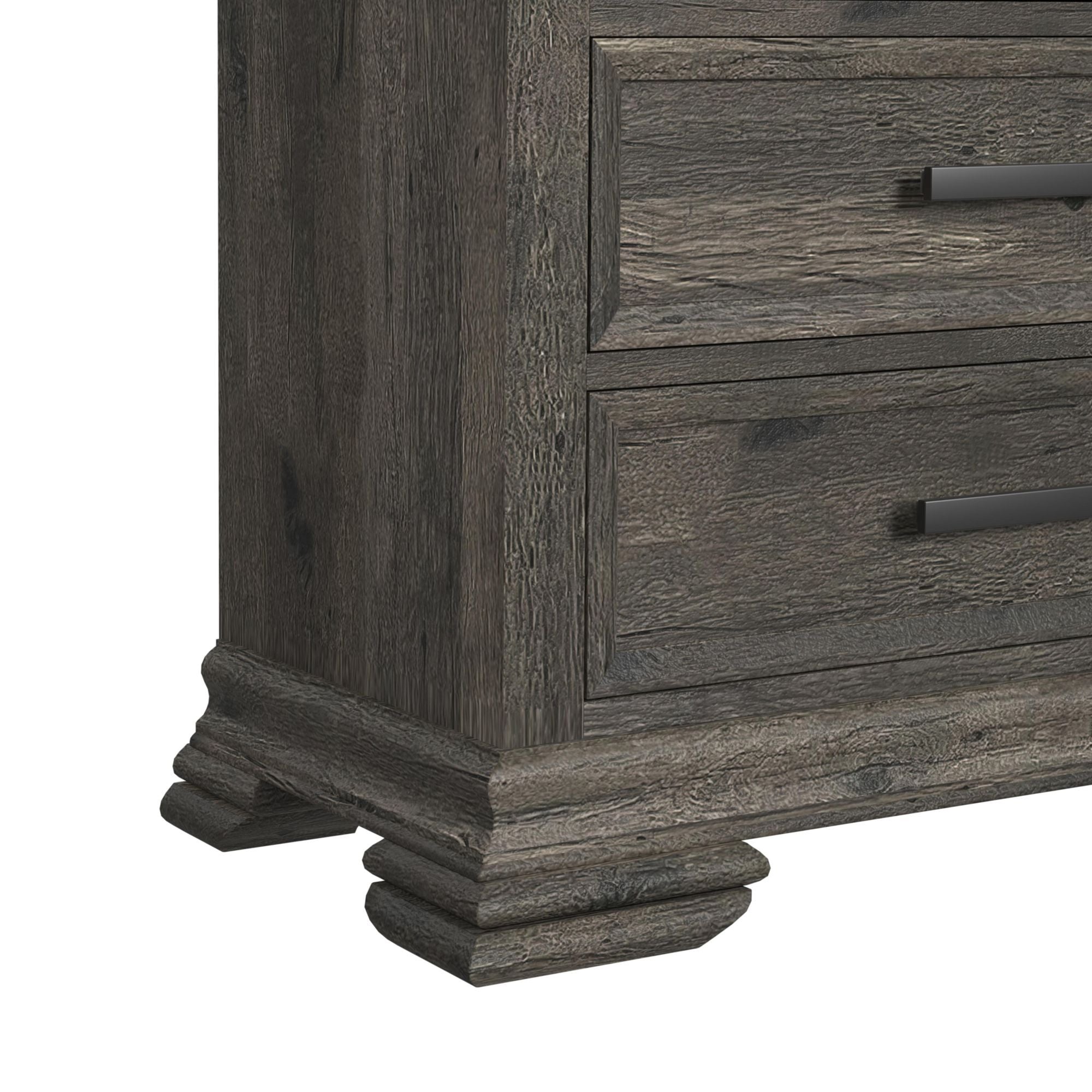Park Ridge - 6-Drawer Chest - Charcoal