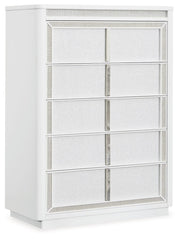 Chalanna - Five Drawer Chest - White