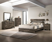Atticus - King 5 Piece Bedroom Set - Brown