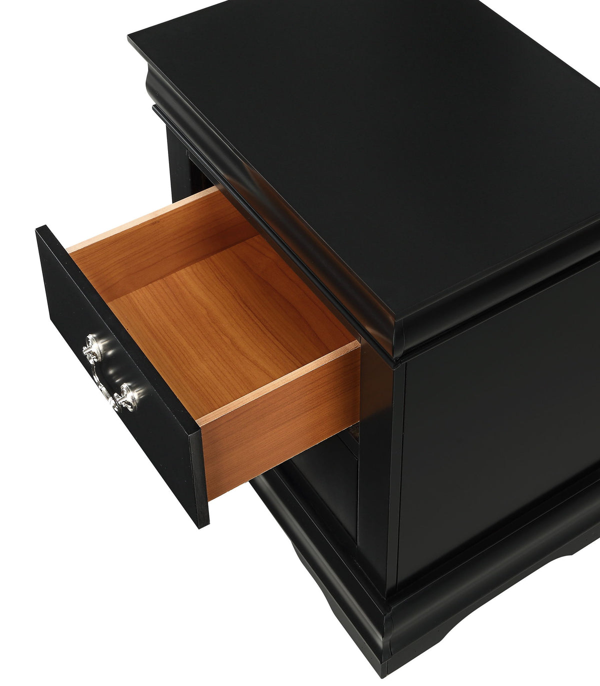 Louis Philip - King 5 Piece Bedroom Set - Black