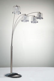 Rain Drop - Arc Lamp - Pewter