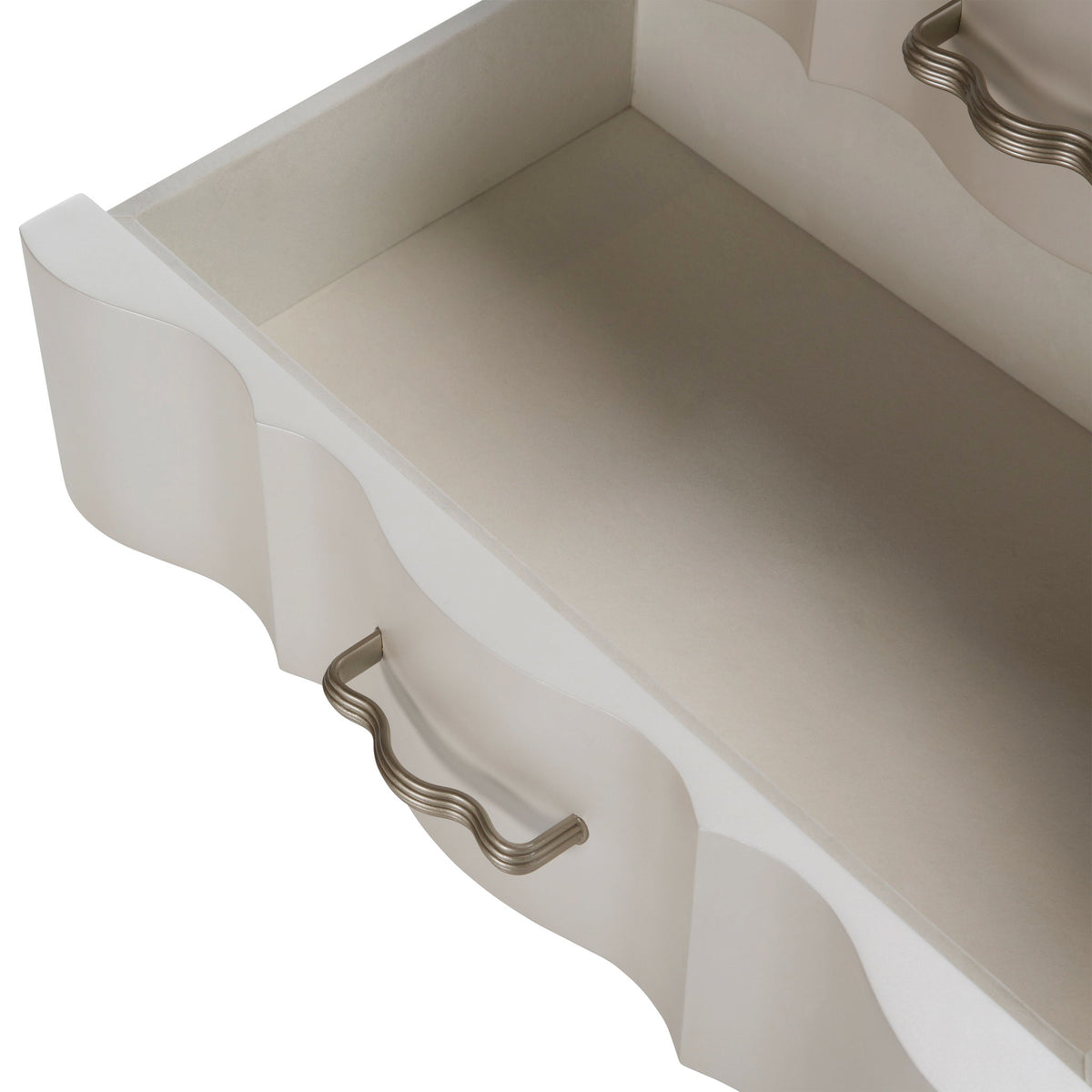 London Place - Nightstand - Creamy Pearl