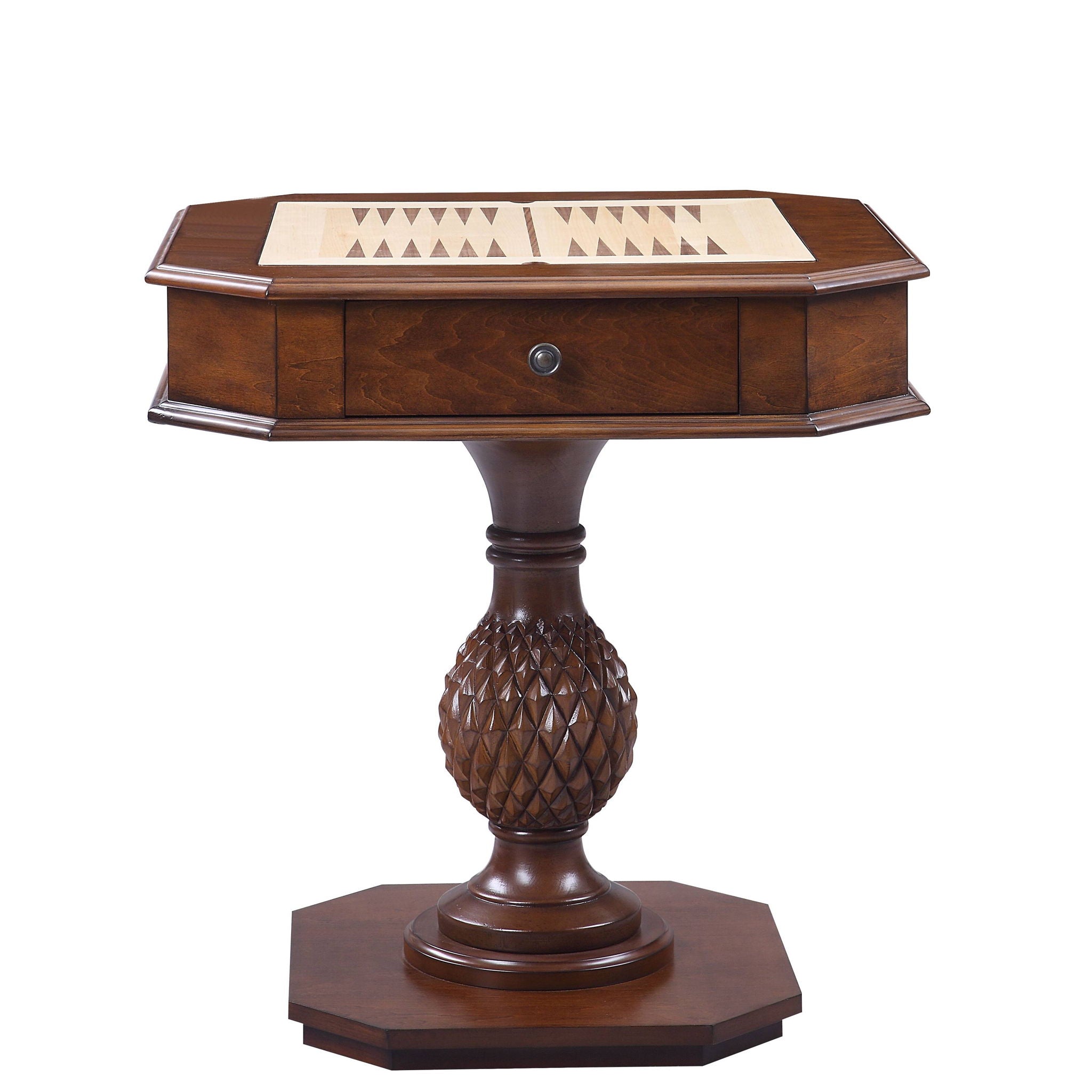 Bishop - Reversible Chess Checker Game Table With Game Tray (Chess ...