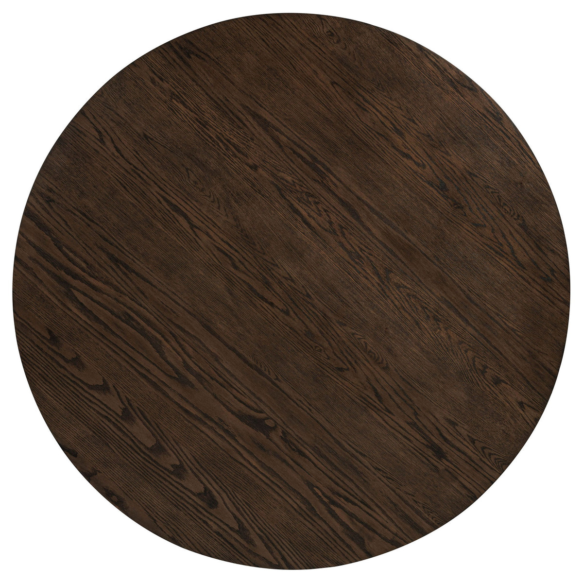 Ridgewell 5-piece Round Pedestal Dining Set Dark Oak