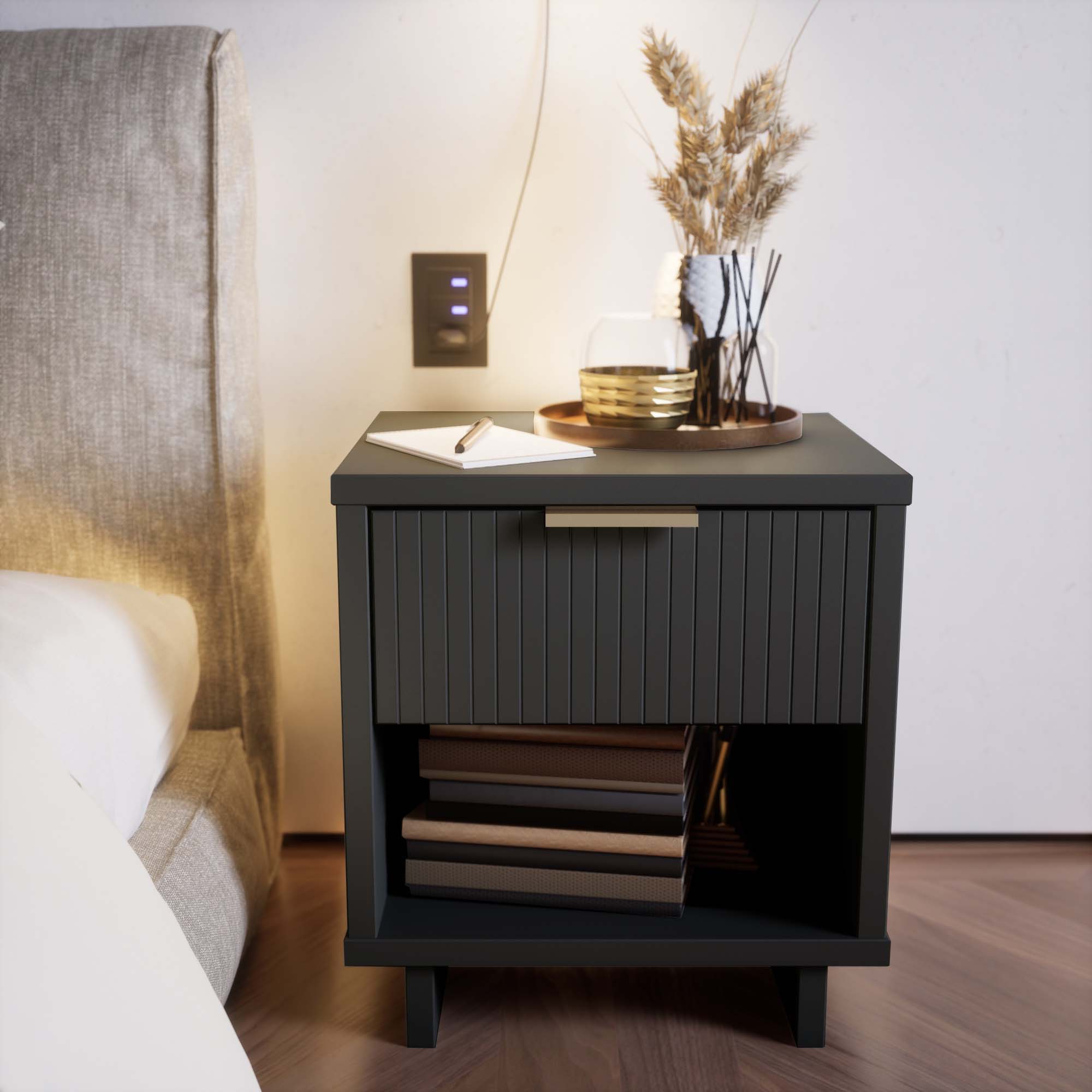Granville - Nightstand With 1 Drawer