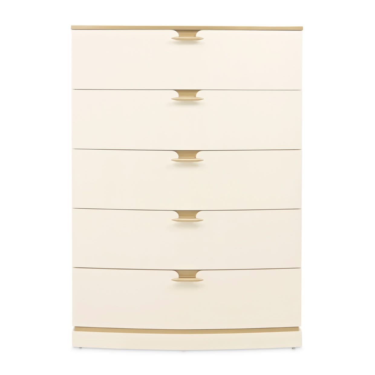 La Terrazza - 5-Drawer Chest - Creamy Pearl