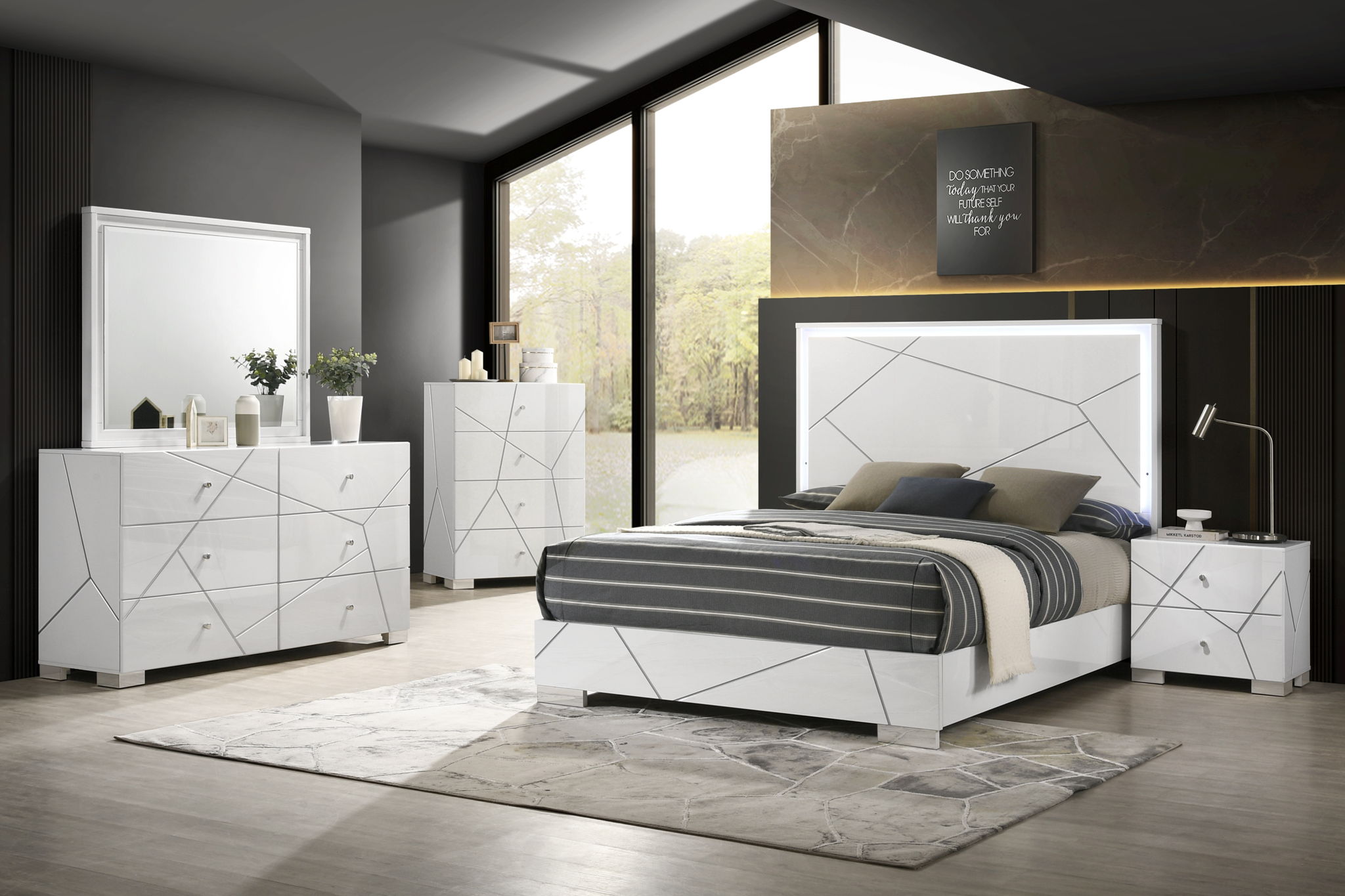 Ayla - Nightstand - White