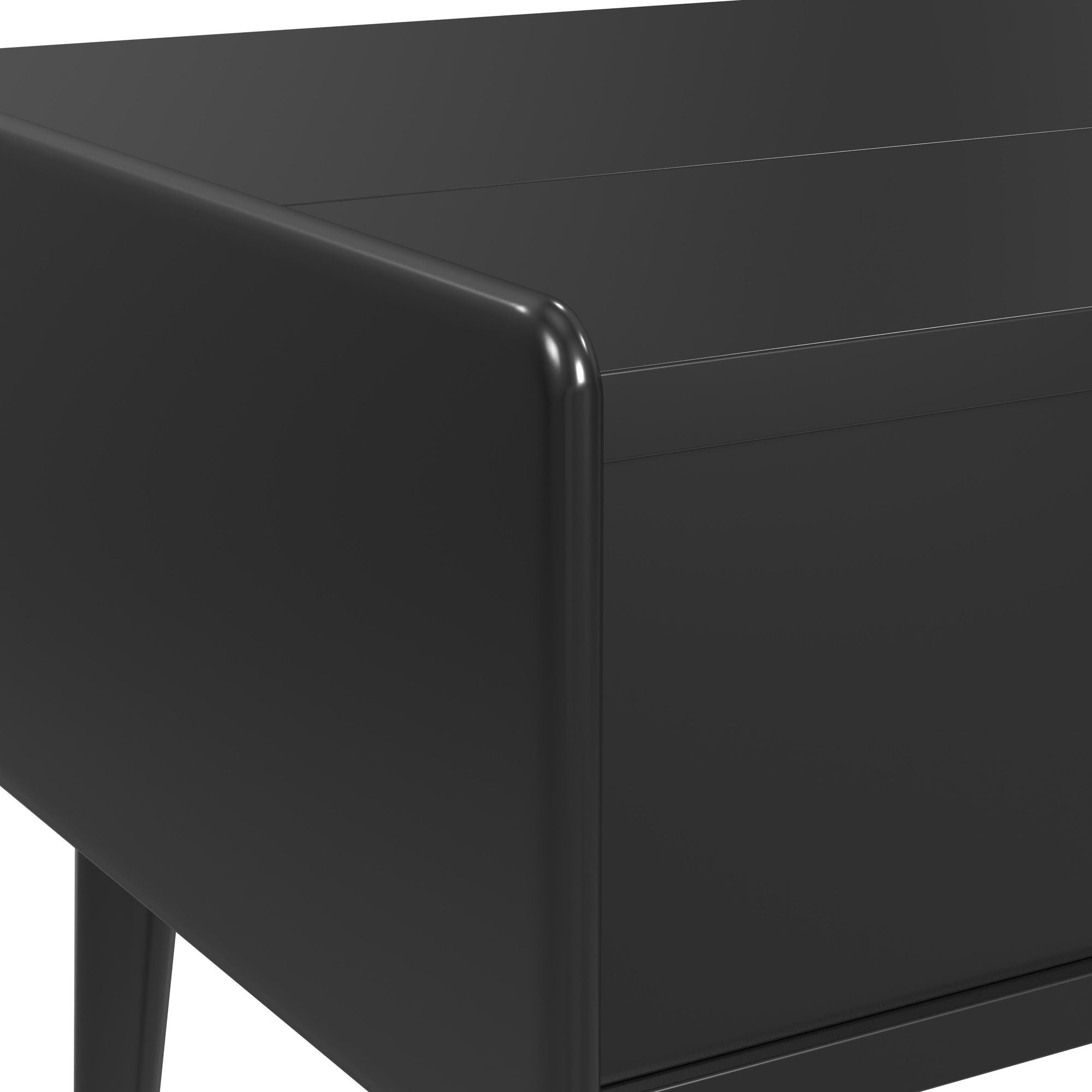 Lanette - Coffee Table With White Marble And Lift-Top - Black