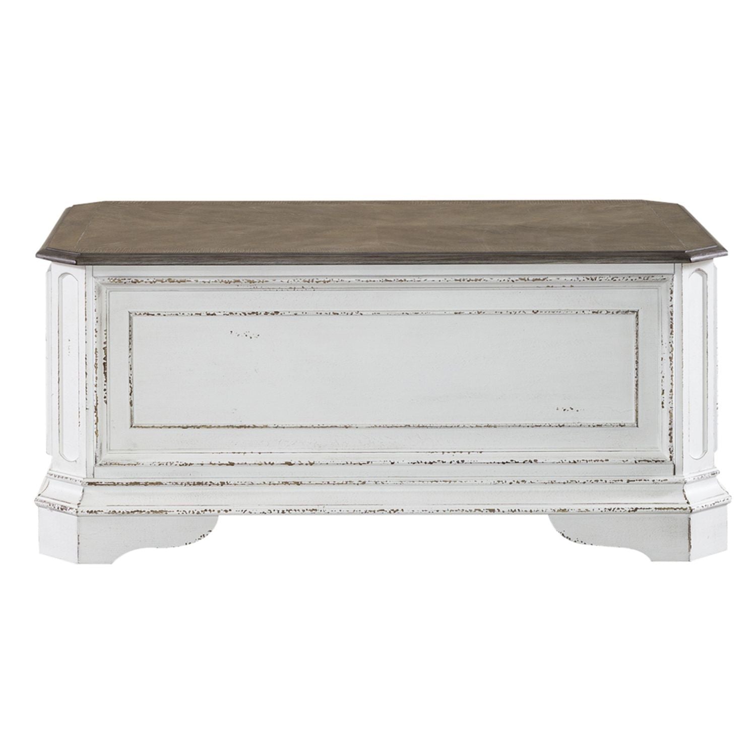 Magnolia Manor - Storage Trunk - Antique White