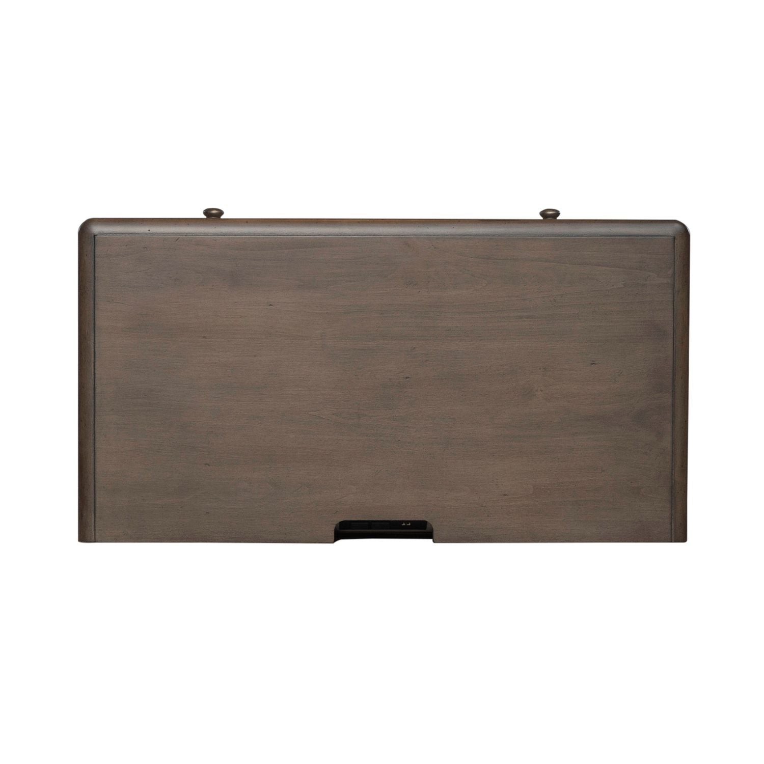 Ivy Hollow - 3 Drawer Bedside Chest With Charging Station - Weathered Linen / Dusty Taupe