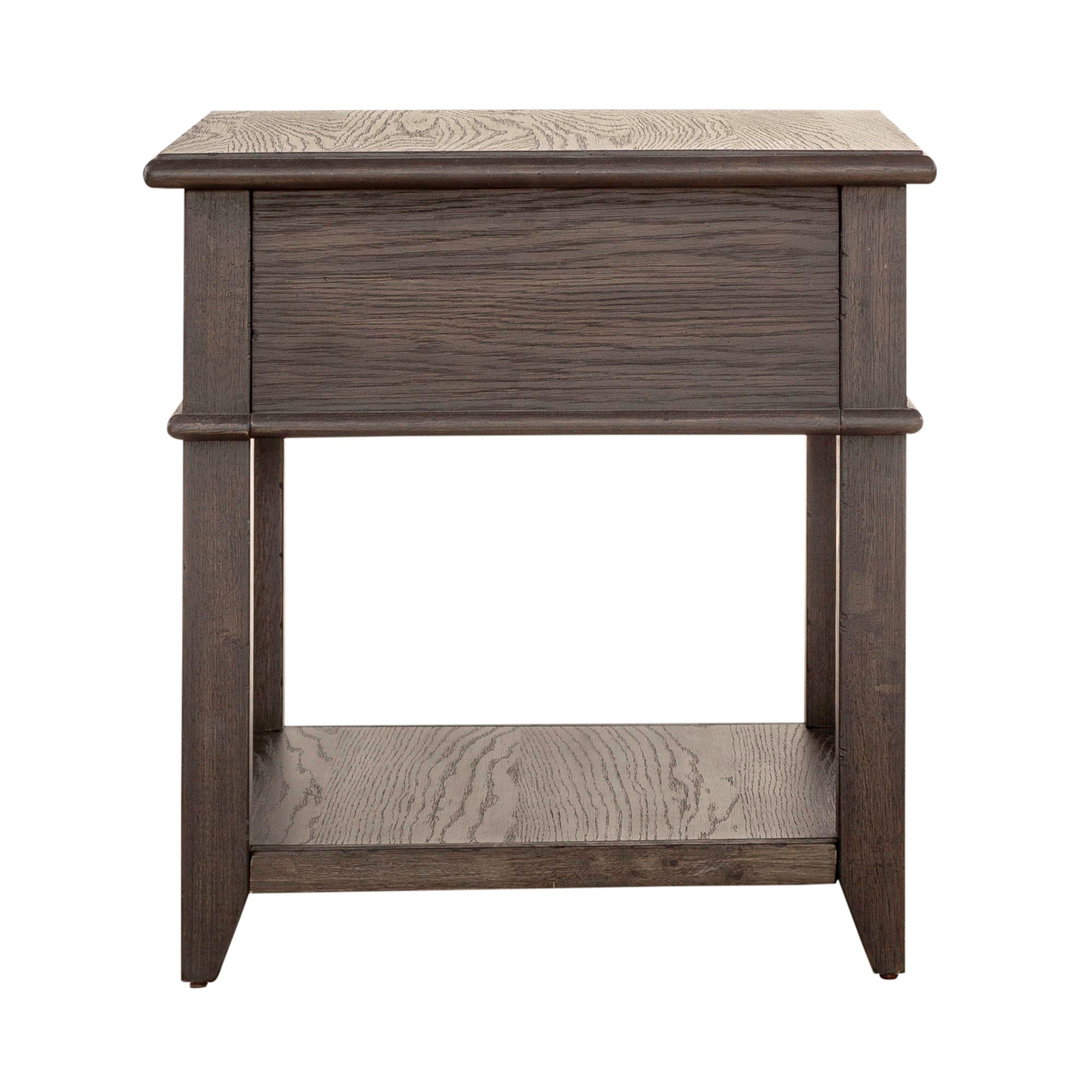 Mill Creek - Drawer End Table - Peppercorn