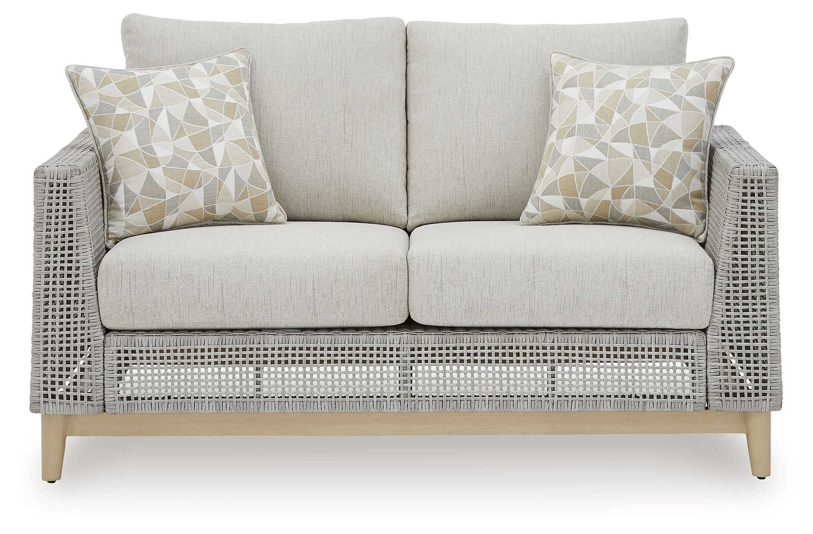 Seton Creek - 4 Pc. - Lounge Set - Gray