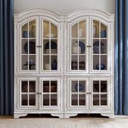 Magnolia Manor - Bunching Cabinet (Set of 2) - Antique White