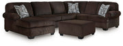 Kimlee - Sectional And Ottoman Set - Exclusive Furniture