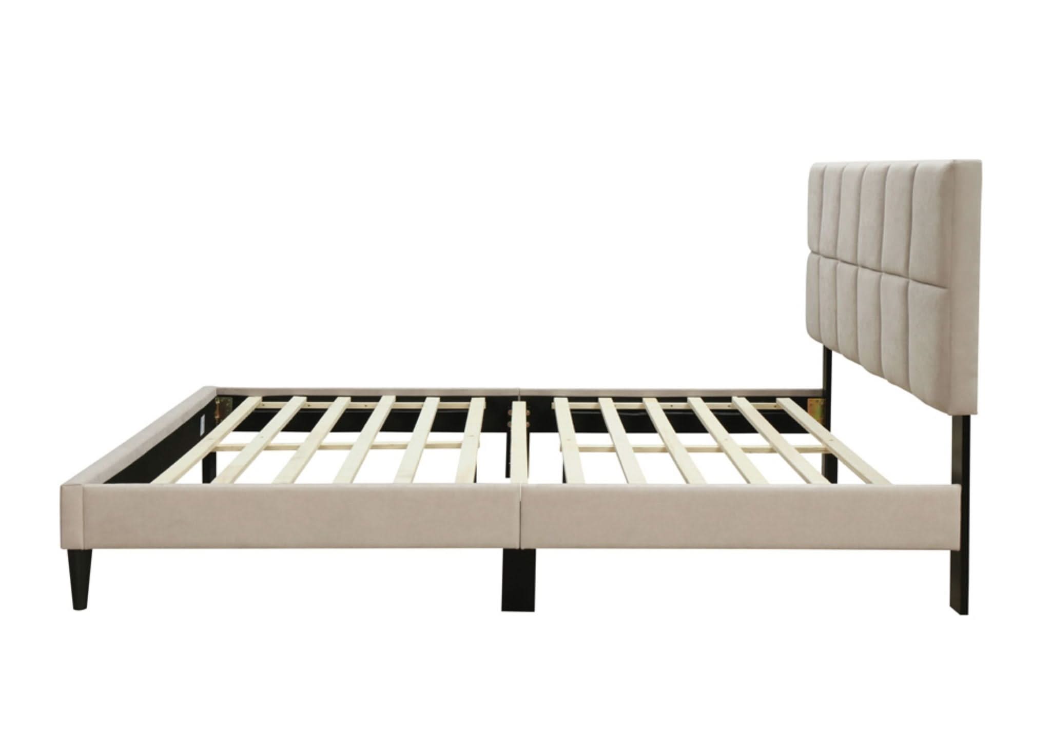 Full Sized Squares Bed With USB