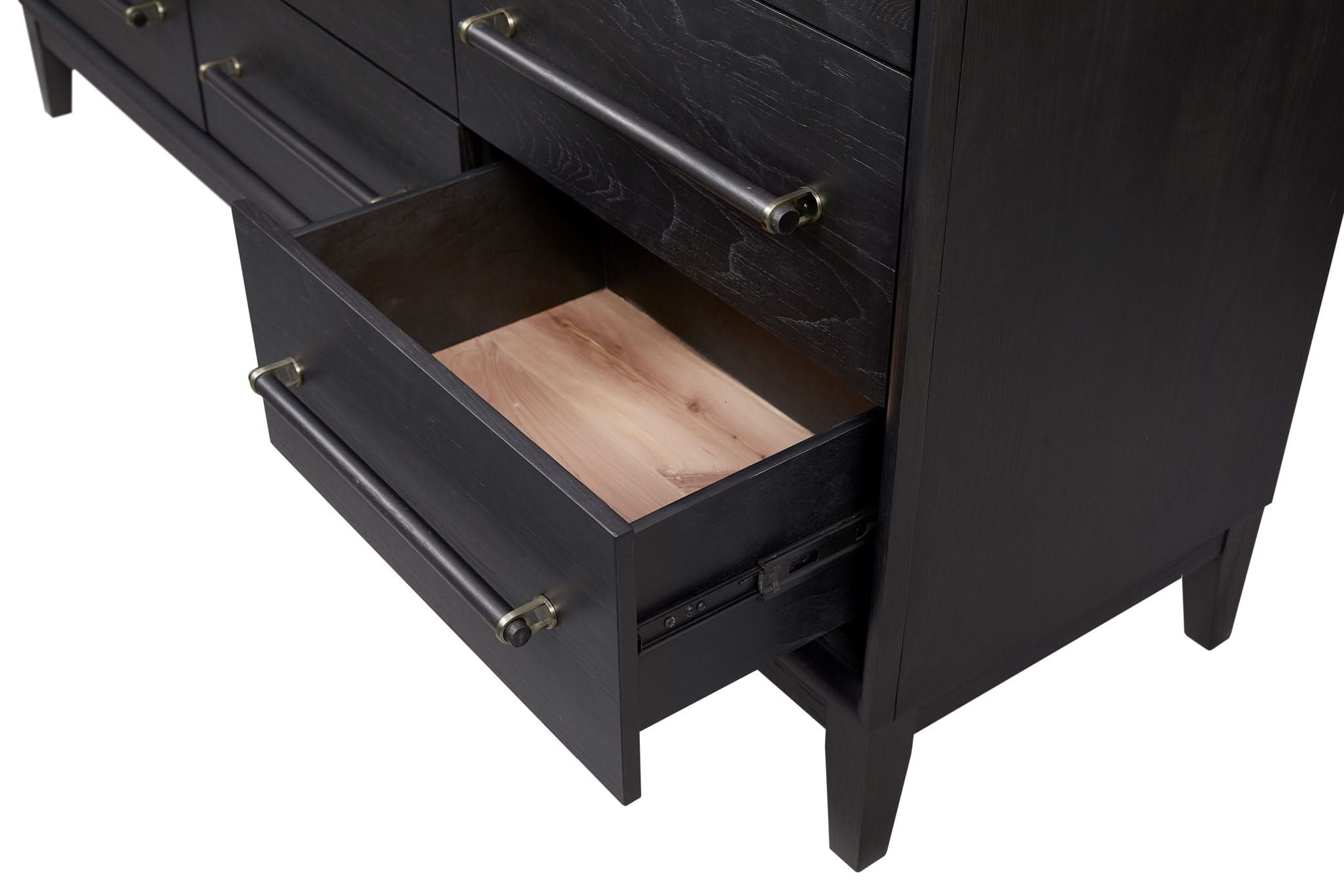 9 Drawer Dresser - Black