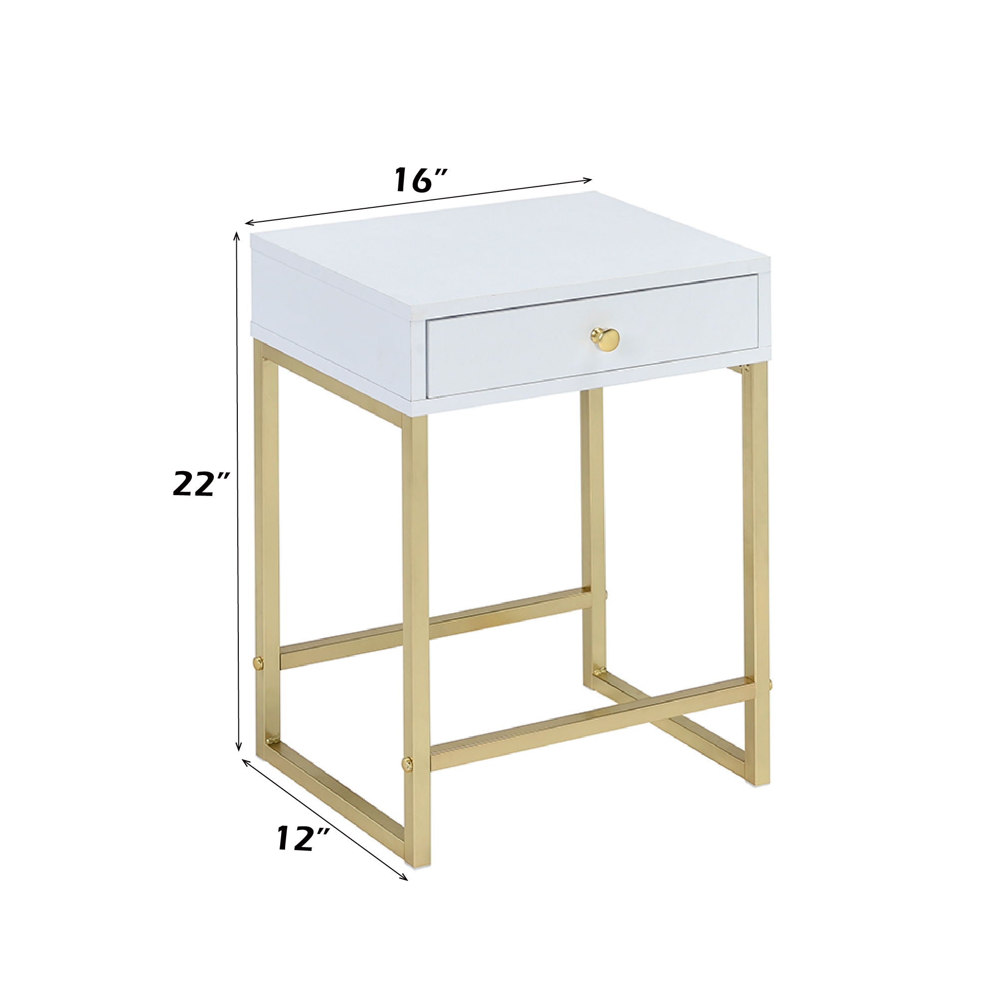 Coleen - Elegant Design Accent Table