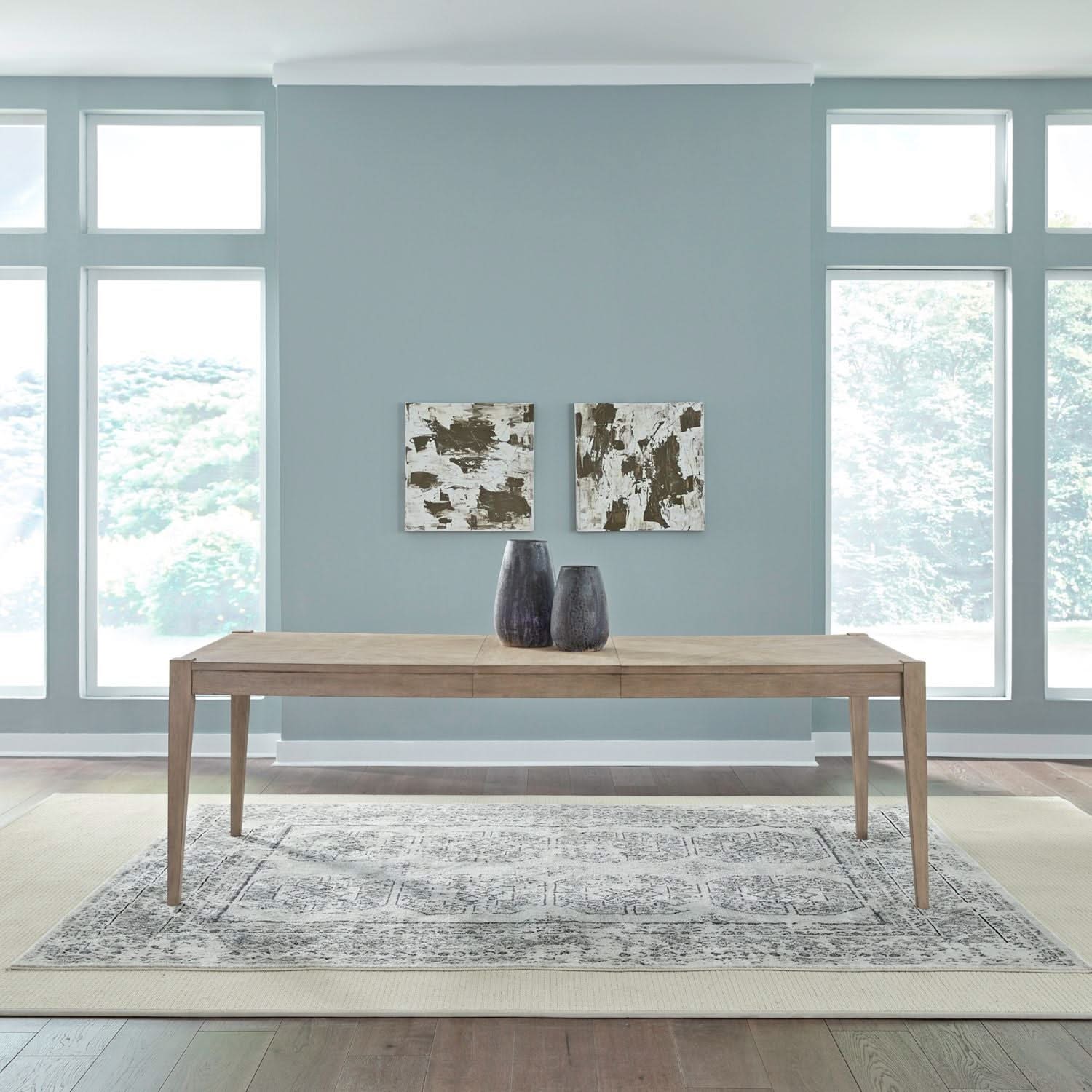 Brentwood - Rectangular Leg Table - Sandstone