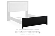Maeling - Queen Panel Footboard - Black