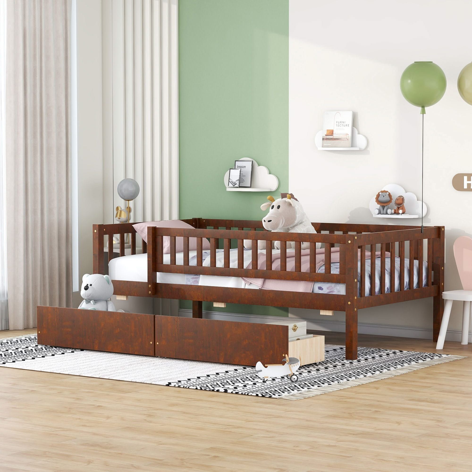 Multi Functional Wooden Daybed Bed