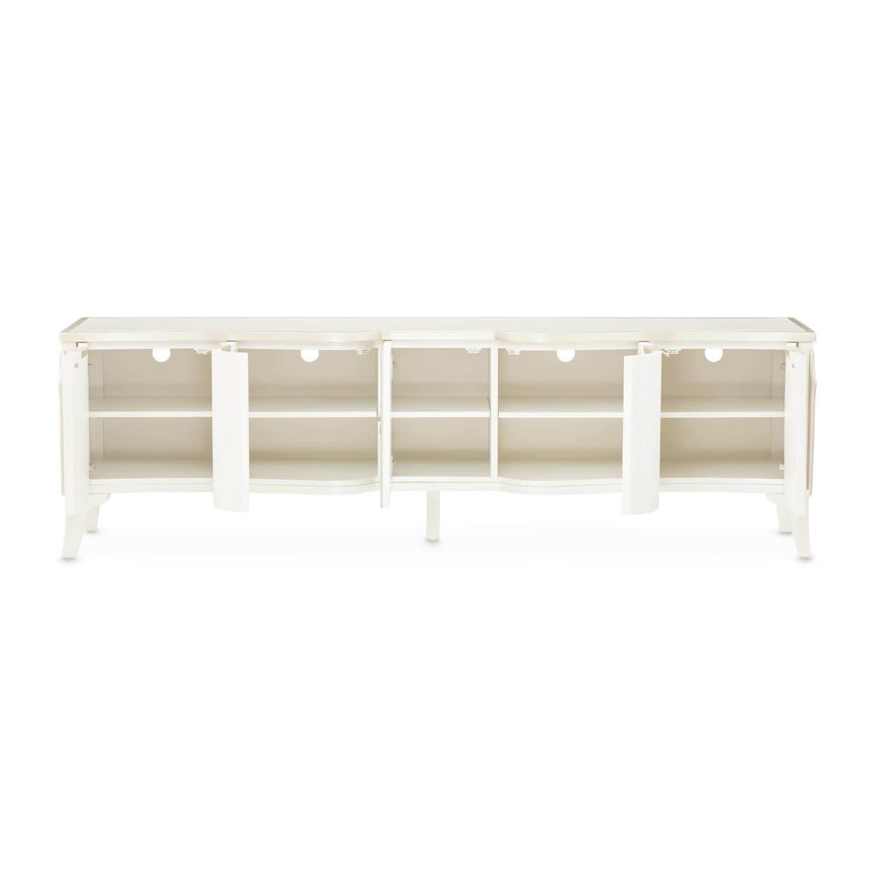 La Marisia - Media Cabinet - Creamy Pearl