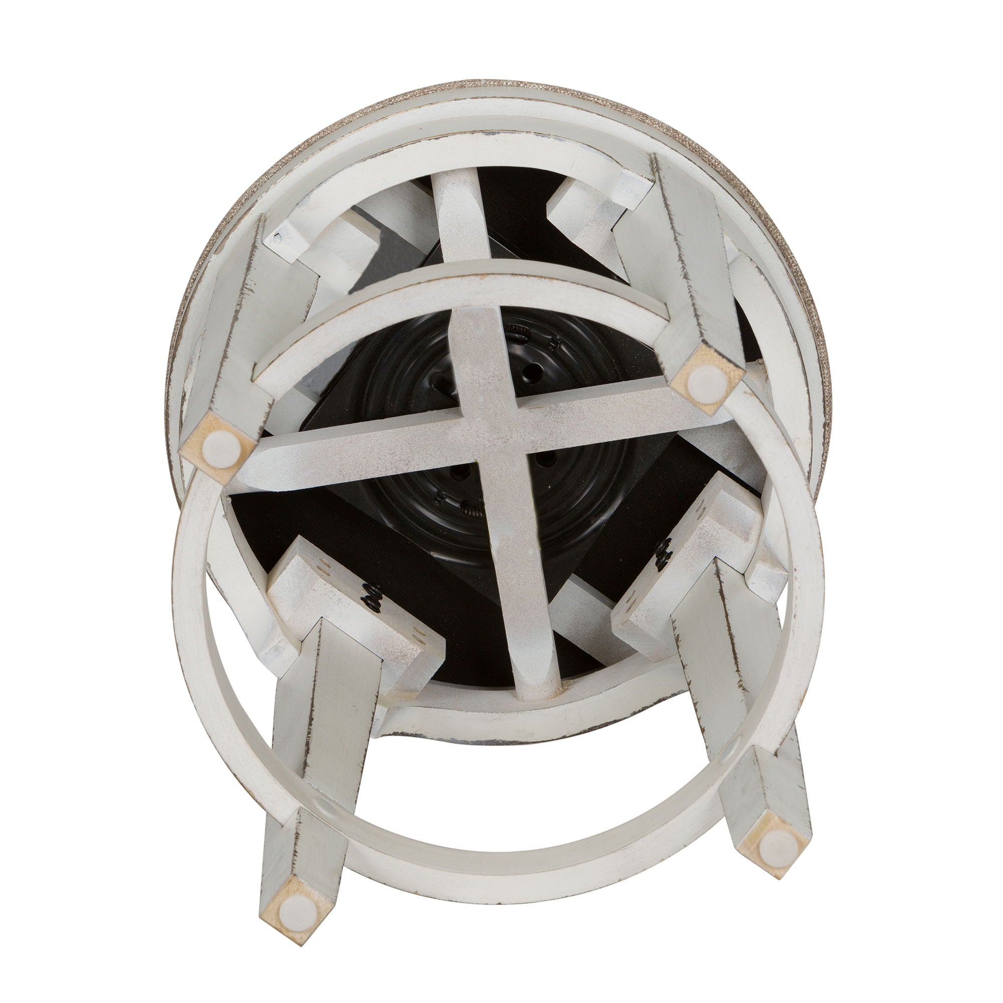 Magnolia Manor - Console Swivel Stool - Antique White
